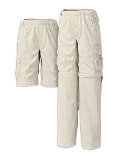 Columbia Sportswear Silver Ridge Convertible Pants Boys' (Fossil)