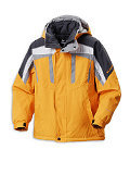 Columbia Sportswear Whirliguy Jacket Boys' (Supernova / Grey Ice / Lt. Grey)