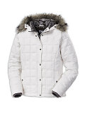 Columbia Sportswear Yodle Little Lady Jacket Girls' (WInter White/ Grey Ice Stitching)