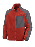 Columbia Ten Trail Fleece Jacket Men's (Intense Red / Charcoal)