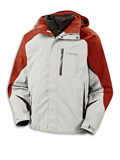 Columbia Titanium Blade Run Parka Men's (Swiss / Hot Pepper / Cordovan)