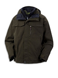 Columbia Titanium Psycho Cowboy Parka Men's (Dark Tundra / Elm /  Black)