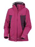 Columbia Whirlibird Parka Women's (Posey / Black Cherry / White)