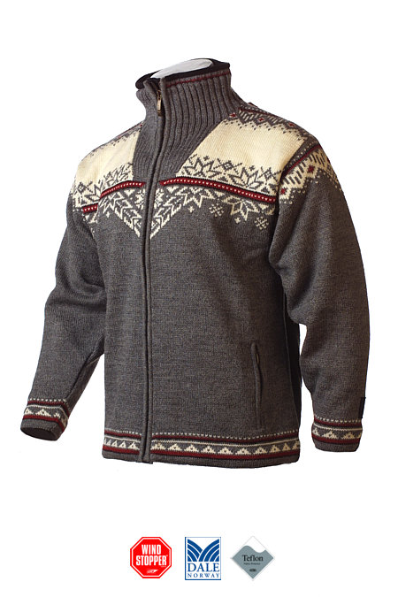 Dale of Norway Amundsen Cardigan (Smoke)