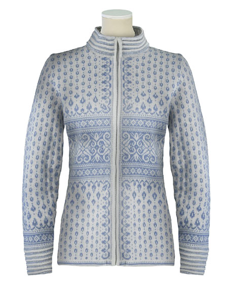 Dale of Norway Bessbu Wool Sweater Women's (Off-white / Ice Blue