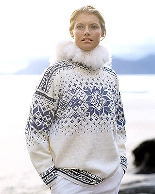 Dale of Norway Besseggen Ski Pullover (Cream)