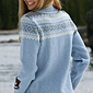 Dale of Norway Bislett Olympic Sweater Women's (Ice Blue / Smoke