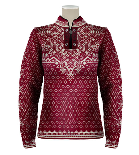 Dale of Norway Bogstad Sweater Women's (Vino Tinto / Natural)