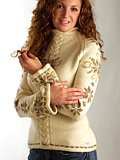 Dale of Norway Celebration Sweater Women's (Taupe)