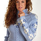 Dale of Norway Celebration Sweater Women's (Ice Blue)