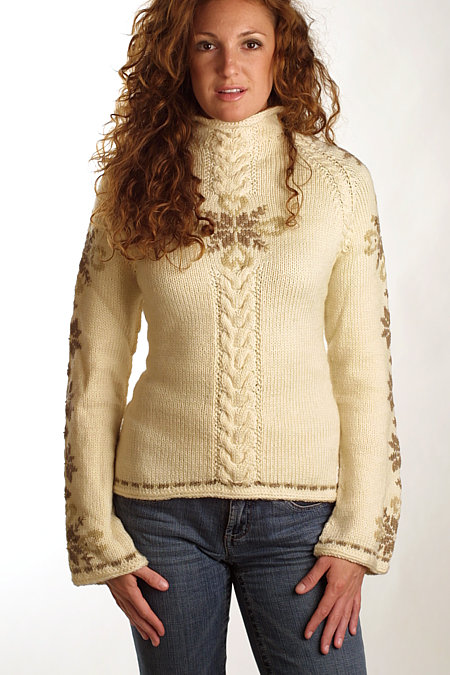 Dale of Norway Celebration Sweater Women's (Taupe)