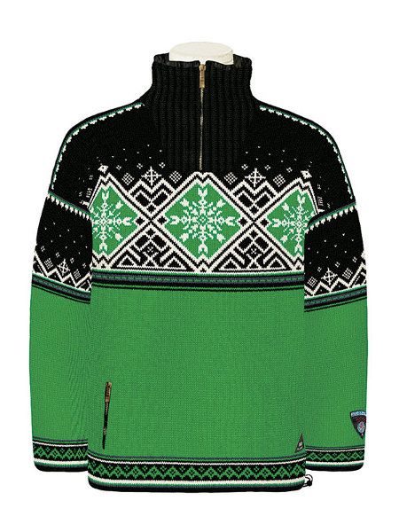 Dale of Norway Dronning Maud Windstopper Sweater (Grass Green)