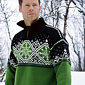 Dale of Norway Dronning Maud Windstopper Sweater (Grass Green)