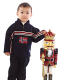 Dale of Norway Eidsvoll Kids Sweater (Midnight Navy)