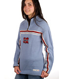 Dale of Norway Eidsvoll Zip Sweater (Ice Blue)