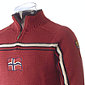 Dale of Norway Eidsvoll Zip Sweater Red