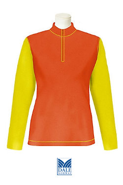 Dale of Norway Feminine Base Layer Duotone Top (Orange)