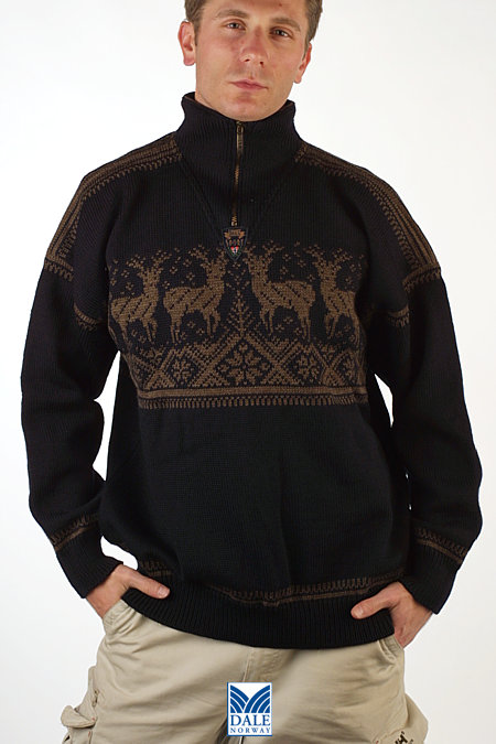 Dale of Norway Fossheim Sweater (Black)