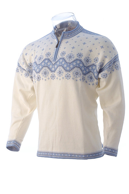 Dale of Norway Geilo Cotton Zip-neck Sweater