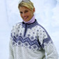 Dale of Norway Geilo Cotton Zip-neck Sweater
