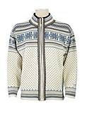 Dale of Norway Grotli Cardigan (Cream / Bluebird / Light Charcoa)