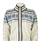 Dale of Norway Grotli Cardigan (Cream / Bluebird / Light Charcoa)