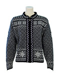 Dale of Norway Harmony Cardigan Women's (Black / Of-White)