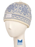Dale of Norway Harmony / Peace Hat Women's (Off-white / Ice Blue)
