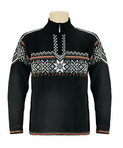 Dale of Norway Holmenkollen Sweater Men's (Black / Sunset)