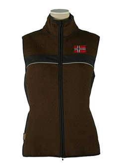 Dale of Norway Horgaletten Knitshell Vest Women's (Mocca / Black)