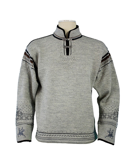 Dale of Norway Ibsen Sweater Men's (Light Charcoal Heather / Smo