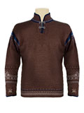 Dale of Norway Ibsen Sweater Men's (Firewood / Linen / Indigo)