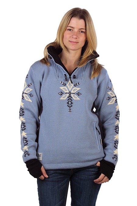 Dale of Norway Istind Windstopper Sweater Women's (Ice Blue)