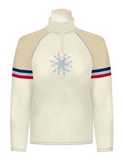 Dale of Norway Keystone Sweater Women's (Off-white / Foam / Torero )