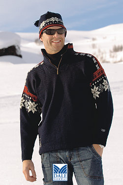 Dale of Norway Lake Placid 25th Anniversary Sweater (Classic Navy)