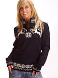 Dale of Norway Lappland Sweater Women's (Black)