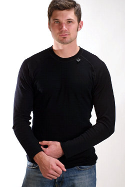 Dale of Norway Long Sleeves Base Layer Men's (Black)