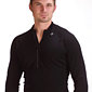 Dale of Norway Long Sleeves Base Layer W/ Zipper Men's (Black)