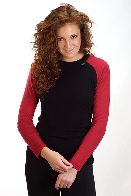 Dale of Norway Long Sleeves Base Layer Women's (Black / Red)