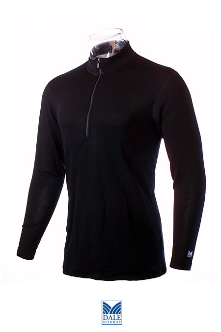 Dale of Norway Masculine Base Layer Top (Black)