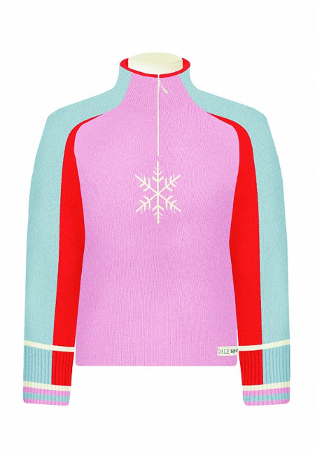 Dale of Norway Narvik Feminine Merino Sweater (Pink)