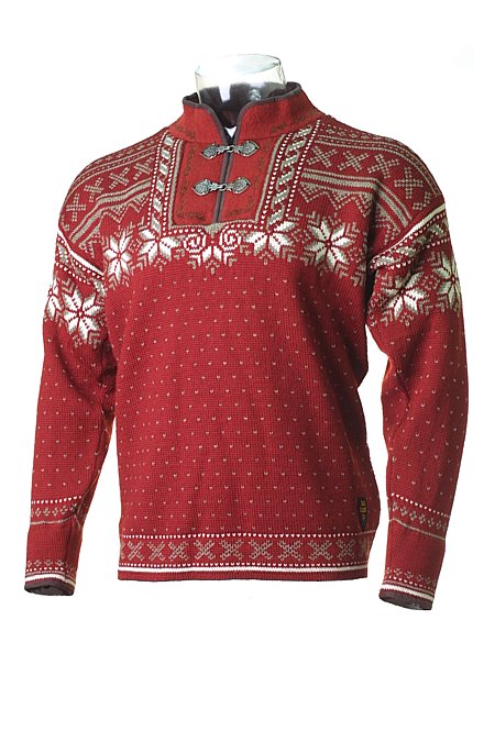 Dale of Norway Ole Bull Sweater (Red Rose)