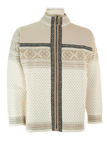 Dale of Norway Otra Cotton Cardigan (Off-white)