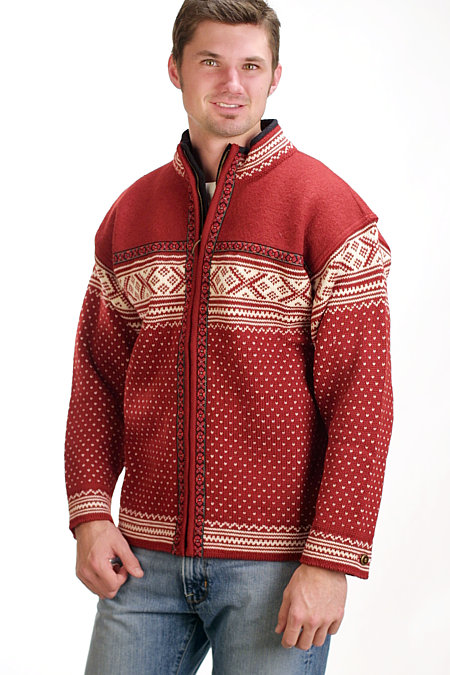 Dale of Norway Otra Cardigan (Redrose)