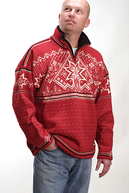 Dale of Norway Park City GORE Windstopper Sweater (Raspberry)
