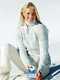 Dale of Norway Peace Sweater Women's (Off-white / Ice Blue)