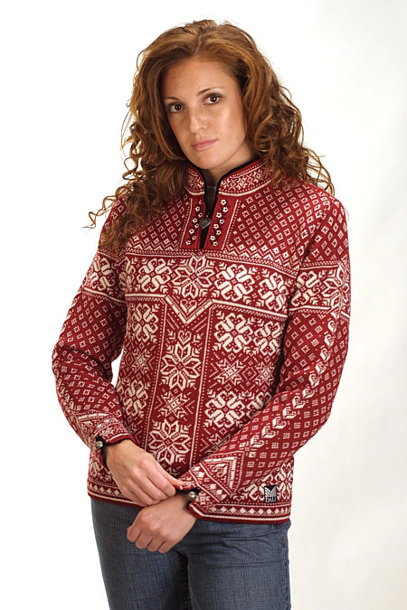 Dale of Norway Peace Sweater (Redrose)