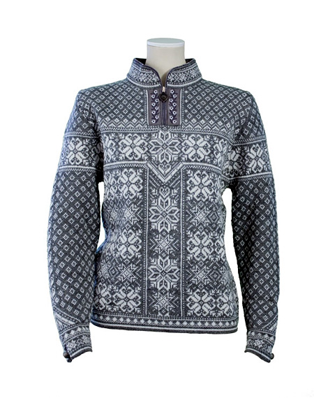 Dale of Norway Peace Sweater Women's (Smoke / Off White)