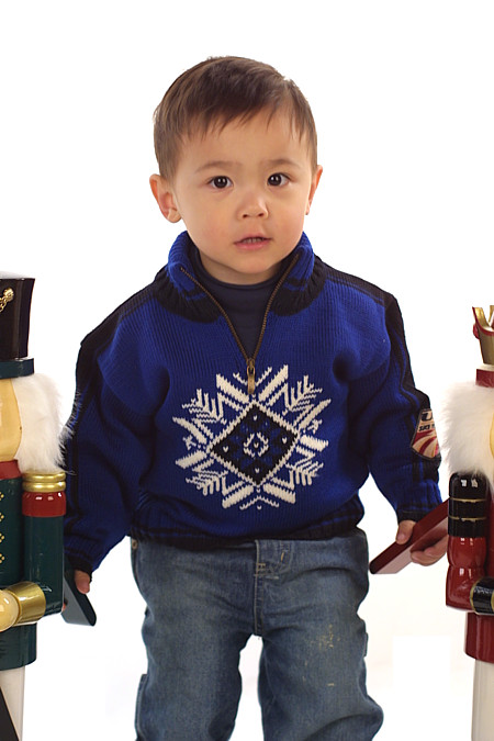 Dale of Norway Portillo Kids Sweater (Electric Blue)