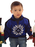 Dale of Norway Portillo Kids Sweater (Electric Blue)